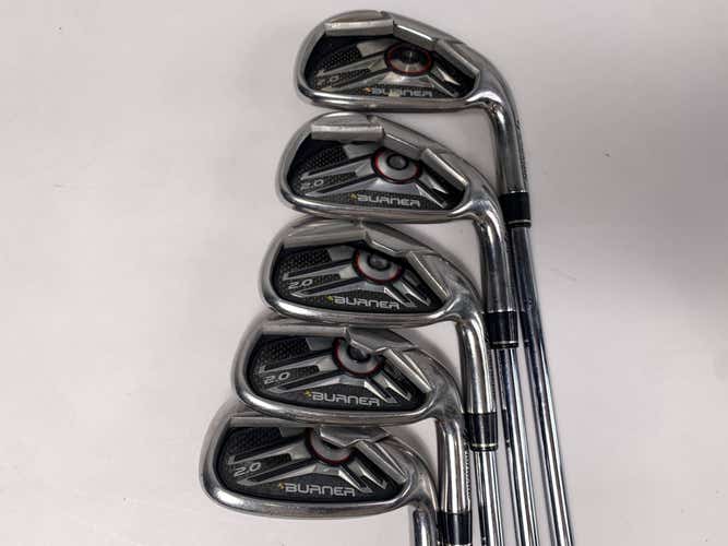 TaylorMade Burner 2.0 HP Iron Set 6-PW Burner 2.0 85g Regular Steel Mens RH