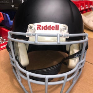USED RIDDELL SPEED ADULT HELMET - MEDIUM - FLAT BLACK