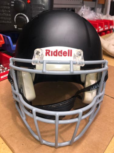 USED RIDDELL SPEED ADULT HELMET - MEDIUM - FLAT BLACK