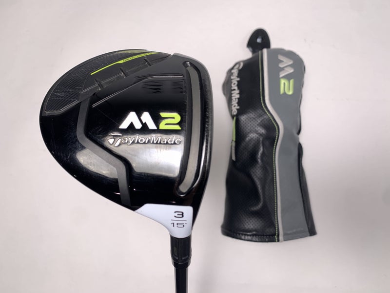 TaylorMade M2 3 Fairway Wood 15* REAX 65g Stiff Graphite Mens RH
