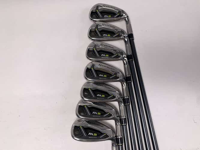 TaylorMade M2 2019 Iron Set 5-PW+GW M2 Reax Senior Graphite Mens RH