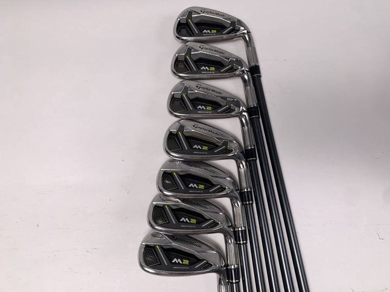 TaylorMade M2 2019 Iron Set 5-PW+GW M2 Reax Senior Graphite Mens RH