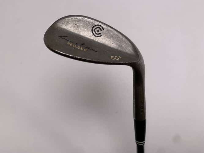 Cleveland 588 RAW Lob Wedge LW 60* True Temper Dynamic Gold Wedge Steel Mens RH