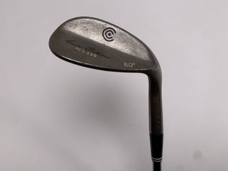 Cleveland 588 RAW Lob Wedge LW 60* True Temper Dynamic Gold Wedge Steel Mens RH