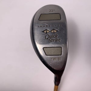 Snake Eyes Quick strike Hybrid 22* ProForce 65 ATR Stiff Graphite Mens RH