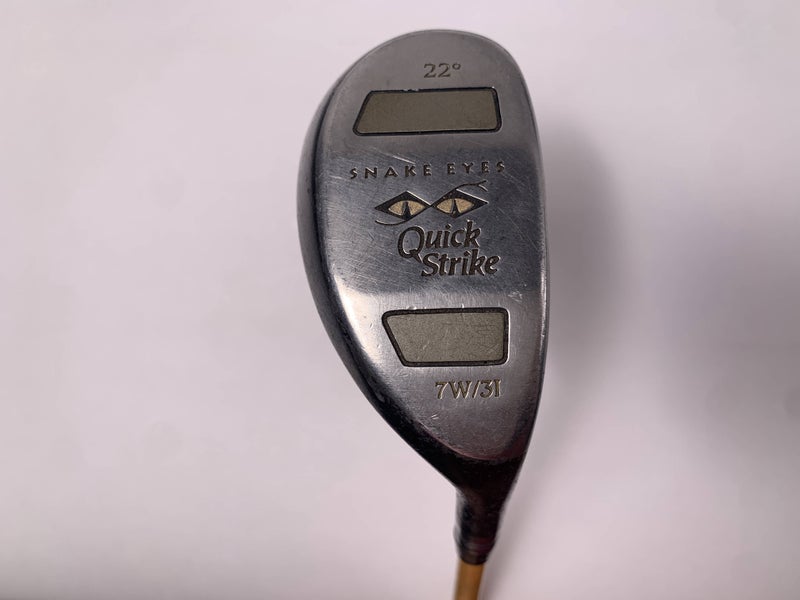 Snake Eyes Quick strike Hybrid 22* ProForce 65 ATR Stiff Graphite Mens RH