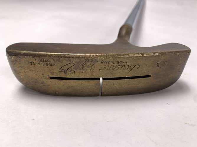 Acushnet Bullseye Wide Flange Offset Putter 34" Mens RH