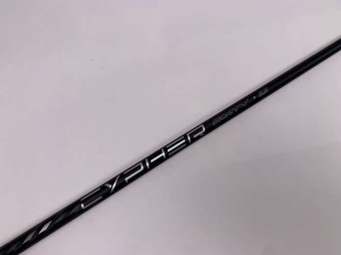 Project X Cypher Sixty 5.5 60g Regular Graphite Hybrid Shaft 37.75" Pull 0.370