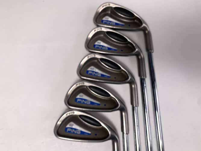 Ping G2 Iron Set 3-7 Blue Dot 1* Up TFC 100 Stiff Steel Mens RH