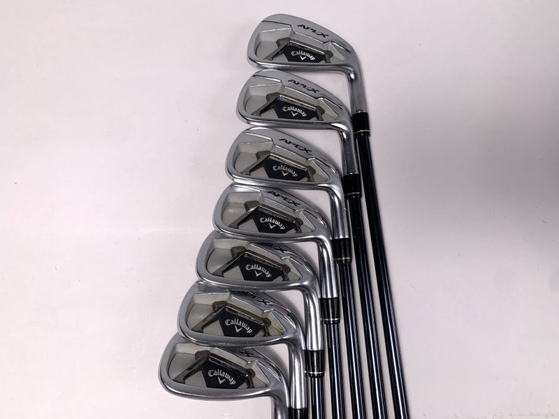 Callaway Apex CF 16 Iron Set 5-PW+GW Recoil Dart F3 75g Regular RH +1/2''