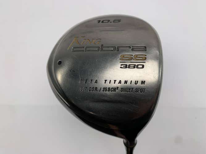 Cobra SS 380 Driver 10.5* Aldila NV-F 55g Regular Graphite Mens RH Midsize Grip