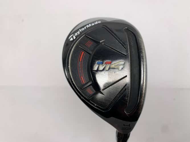 TaylorMade M4 4 Hybrid 22* Fujikura Atmos 6R Regular Graphite Mens RH