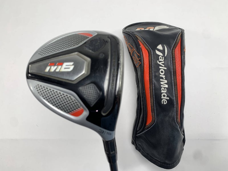 TaylorMade M6 3 Fairway Wood 15* HZDRUS Smoke Yellow SB 6.5 TX 80g TXStiff RH HC