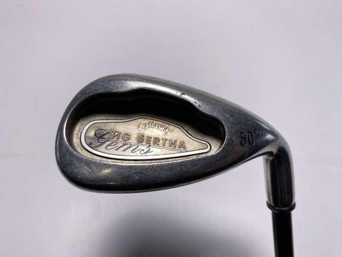 Callaway 2004 Big Bertha Gems Gap Wedge GW 50* Big Bertha Gems 65i Ladies RH
