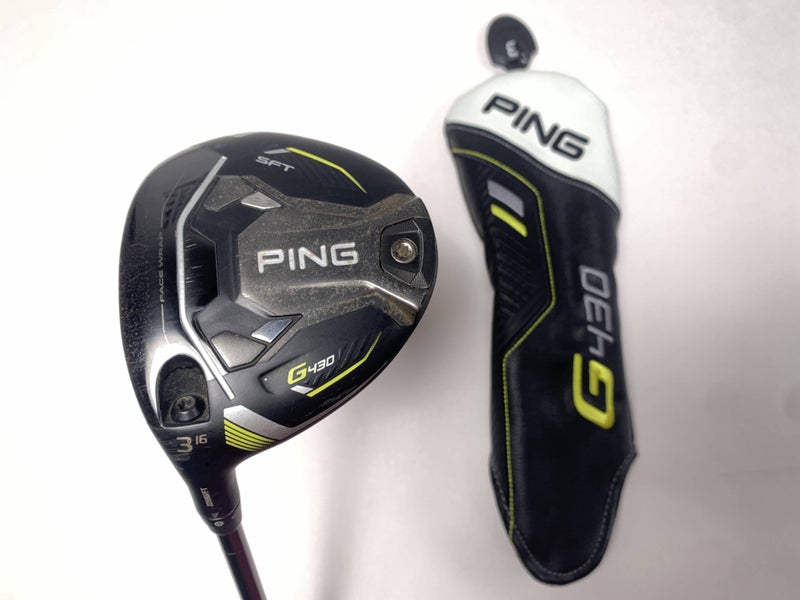 Ping G430 SFT 3 Fairway Wood 16* Tour 2.0 Black 75g Stiff Graphite Mens LH HC