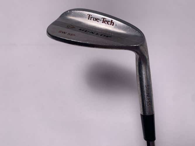 Dunlop True-Tech Sand Wedge SW 55* Wedge Steel Mens RH