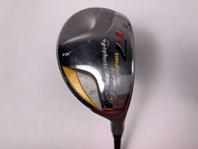 TaylorMade R7 Draw 3 Hybrid 19* REAX Regular Graphite Mens RH