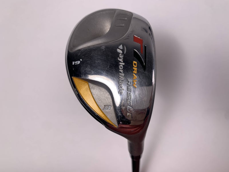TaylorMade R7 Draw 3 Hybrid 19* REAX Regular Graphite Mens RH