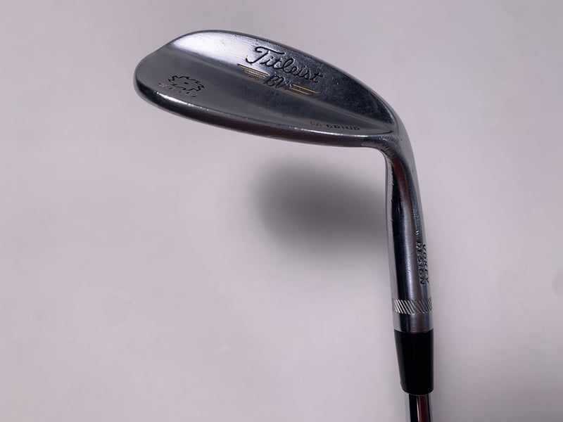 Titleist Vokey SM5 Tour Chrome Lob Wedge LW 58* 8 Bounce M-Grind Wedge Mens RH