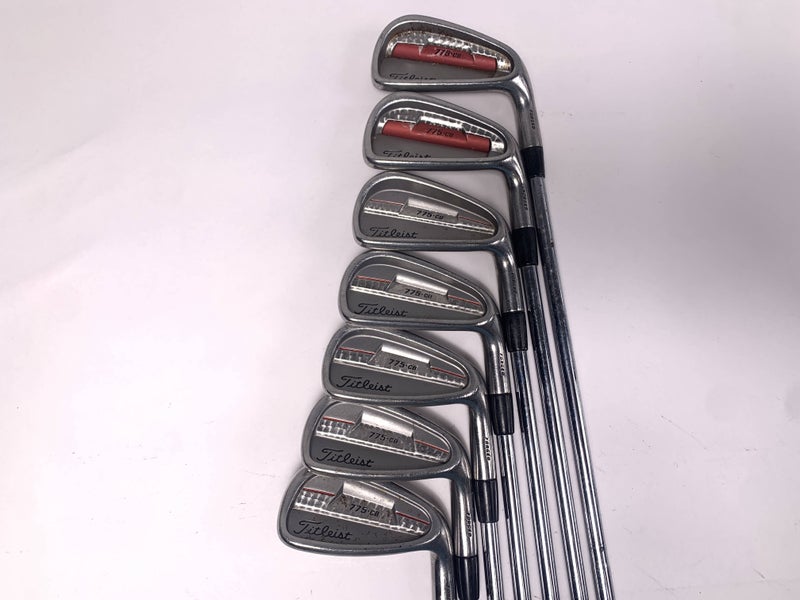 Titleist 775 CB Iron Set 4-PW True Temper Dynamic Gold Regular Steel Mens RH