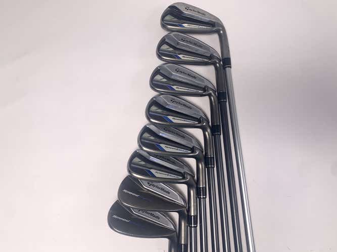 TaylorMade Speedblade Iron Set 5-PW+GW+SW VeloxT Ladies Graphite Womens RH