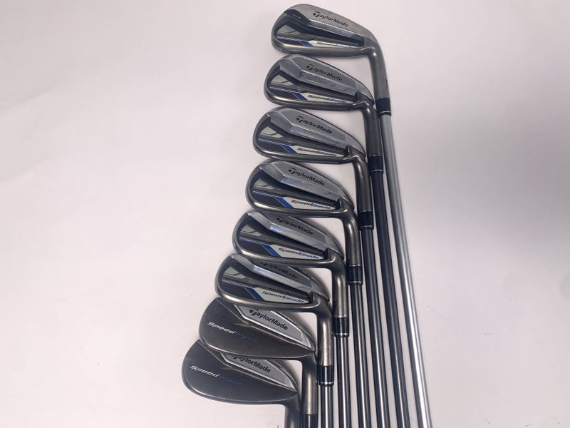 TaylorMade Speedblade Iron Set 5-PW+GW+SW VeloxT Ladies Graphite Womens RH