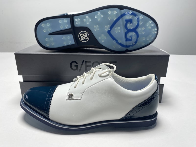 G/FORE LTD ED Cap Toe Gallivanter Golf Shoes White Women's SZ 8 (G4LS20EF04)