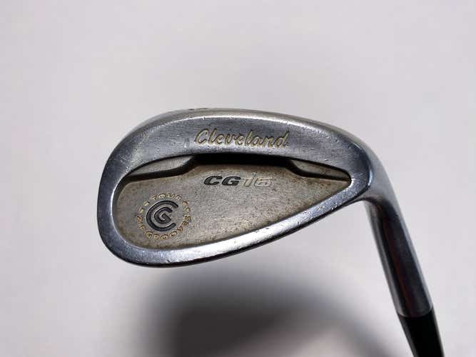 Cleveland CG16 Satin Chrome Sand Wedge SW 56* 10 Bounce Wedge Steel Mens RH