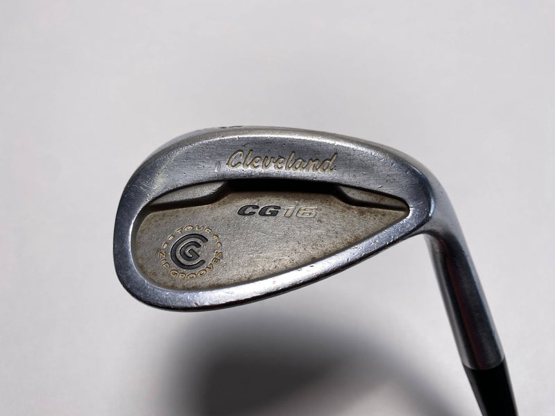 Cleveland CG16 Satin Chrome Sand Wedge SW 56* 10 Bounce Wedge Steel Mens RH