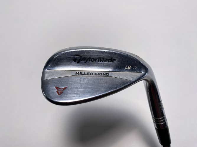 TaylorMade Milled Grind 2 Chrome Lob Wedge LW 58* 9 Bounce DG Wedge Mens RH