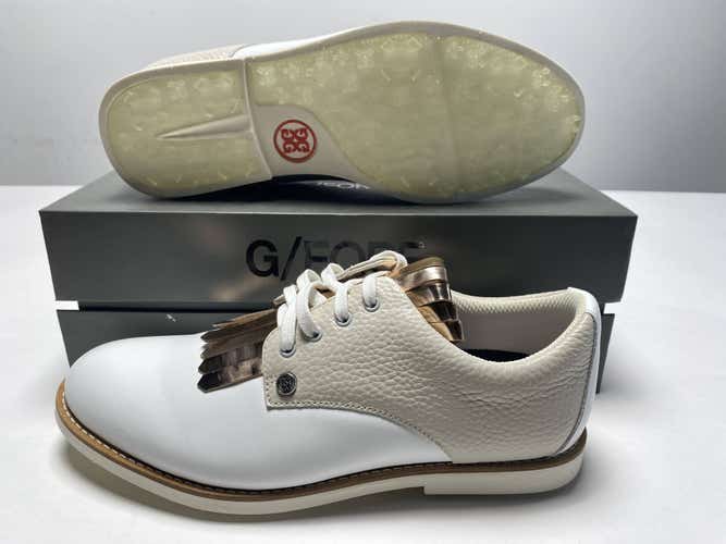 G/FORE Kiltie Gallivanter Golf Shoes White Women's SZ 9 (SW1717522KT)