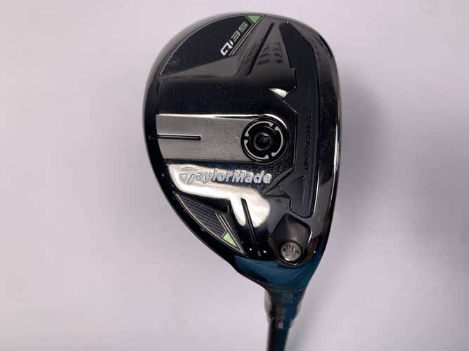 TaylorMade Qi35 Rescue 3 Hybrid 19* Kai'li Blue 85g Stiff Graphite Mens RH NEW