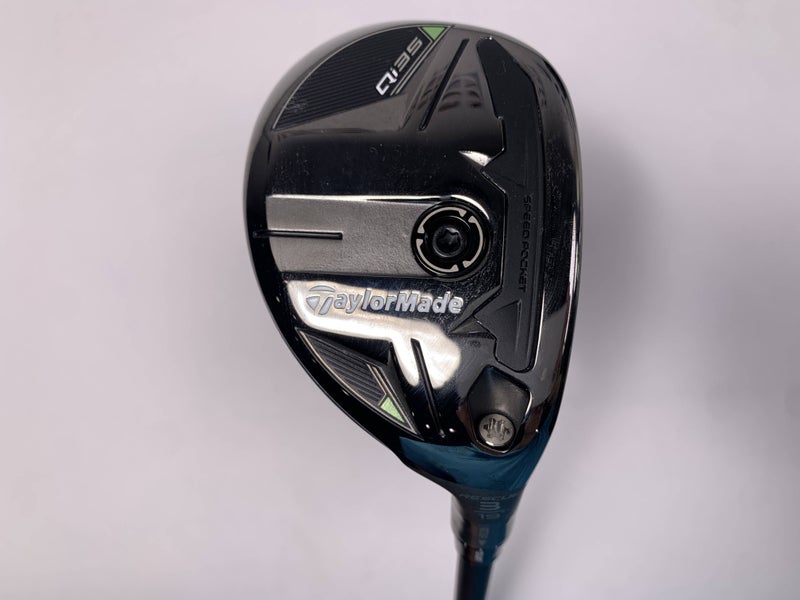 TaylorMade Qi35 Rescue 3 Hybrid 19* Kai'li Blue 85g Stiff Graphite Mens RH NEW