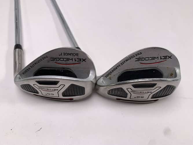 XE1 The Ultimate Wedge Set 59* 65* Wedge Steel Mens RH