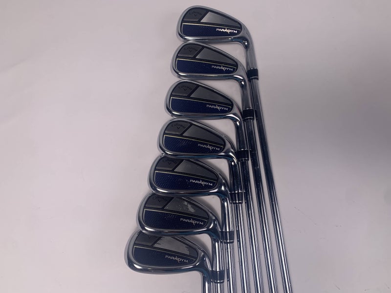Callaway Paradym Iron Set 5-PW+GW True Temper Elevate MPH 95g Stiff Mens RH