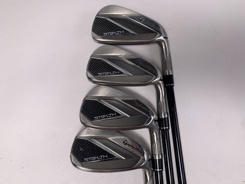 TaylorMade Stealth Iron Set 6-9 Fujikura Ventus 5-A Senior Graphite Mens RH