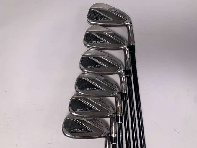 TaylorMade Stealth Iron Set 6-PW+GW Fujikura Ventus Red 6R Regular Mens RH