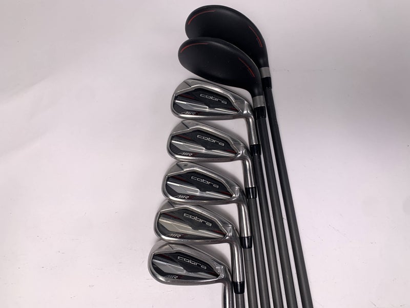 Cobra Air X 2023 Hybrid Iron Set 4h-5h-6-9+SW Ultralite 45g Senior Graphite RH