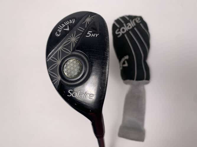 Callaway Solaire 2018 5 Hybrid 25* Solaire Ladies Graphite Womens RH HC