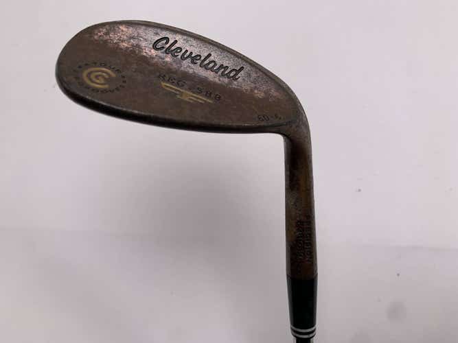 Cleveland 588 Raw Tour Grind 2012 Lob Wedge LW 60* 6 DG Wedge Steel Mens RH