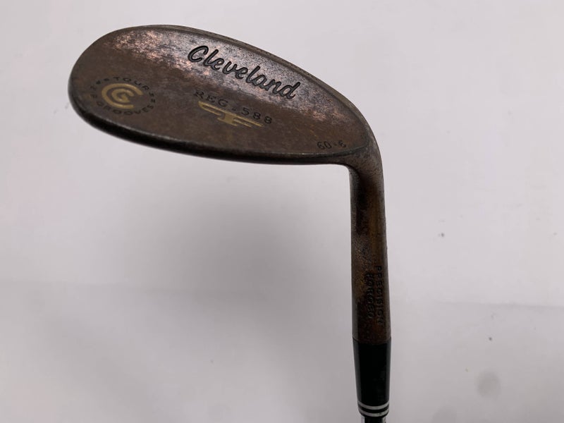 Cleveland 588 Raw Tour Grind 2012 Lob Wedge LW 60* 6 DG Wedge Steel Mens RH