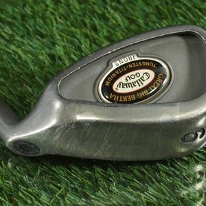 CALLAWAY GREAT BIG BERTHA TUNGSTEN 1997 9 IRON RCH 96 SERIES GRAPHITE REGULAR RH