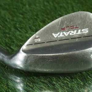 CALLAWAY STRATA TOUR 60 11 WEDGE LOB STEEL SHAFT RH ~ LOOK!!