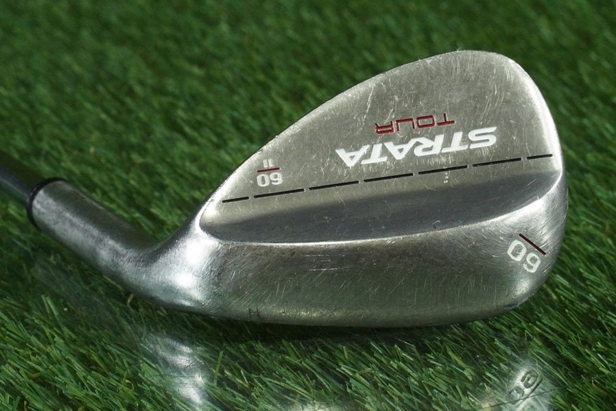 CALLAWAY STRATA TOUR 60 11 WEDGE LOB STEEL SHAFT RH ~ LOOK!!