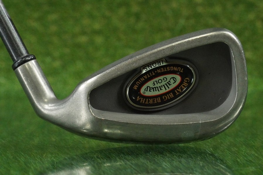 CALLAWAY GREAT BIG BERTHA TUNGSTEN 1997 6 IRON RCH 96 SERIES GRAPHITE REGULAR RH