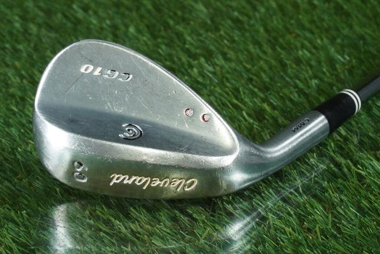 CLEVELAND CG10 60 WEDGE LOB CMM TRUE TEMPER STEEL WEDGE FLEX LEFT HANDED LH