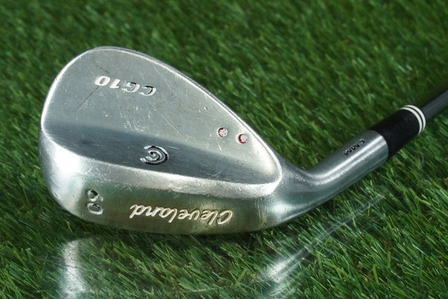 CLEVELAND CG10 60 WEDGE LOB CMM TRUE TEMPER STEEL WEDGE FLEX LEFT HANDED LH