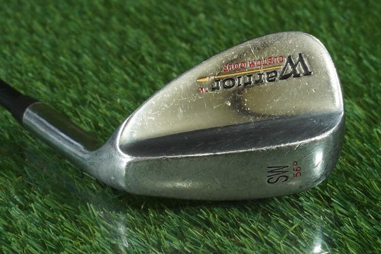 WARRIOR CUSTOM GOLF 56 SAND WEDGE "SW" TOUR 3.1 GRAPHITE CUSTOM FIT RH ~ LOOK!!