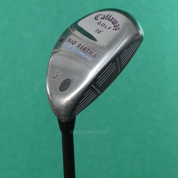 Lady Callaway Big Bertha Heavenwood 20 Hybrid 3H Iron Gems 55w Graphite Ladies
