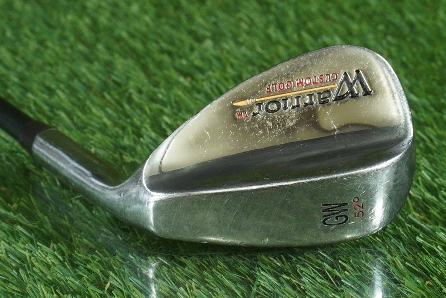 WARRIOR CUSTOM GOLF 52 GAP WEDGE ATTACK / APPROACH TOUR 3.1 GRAPHITE SHAFT RH